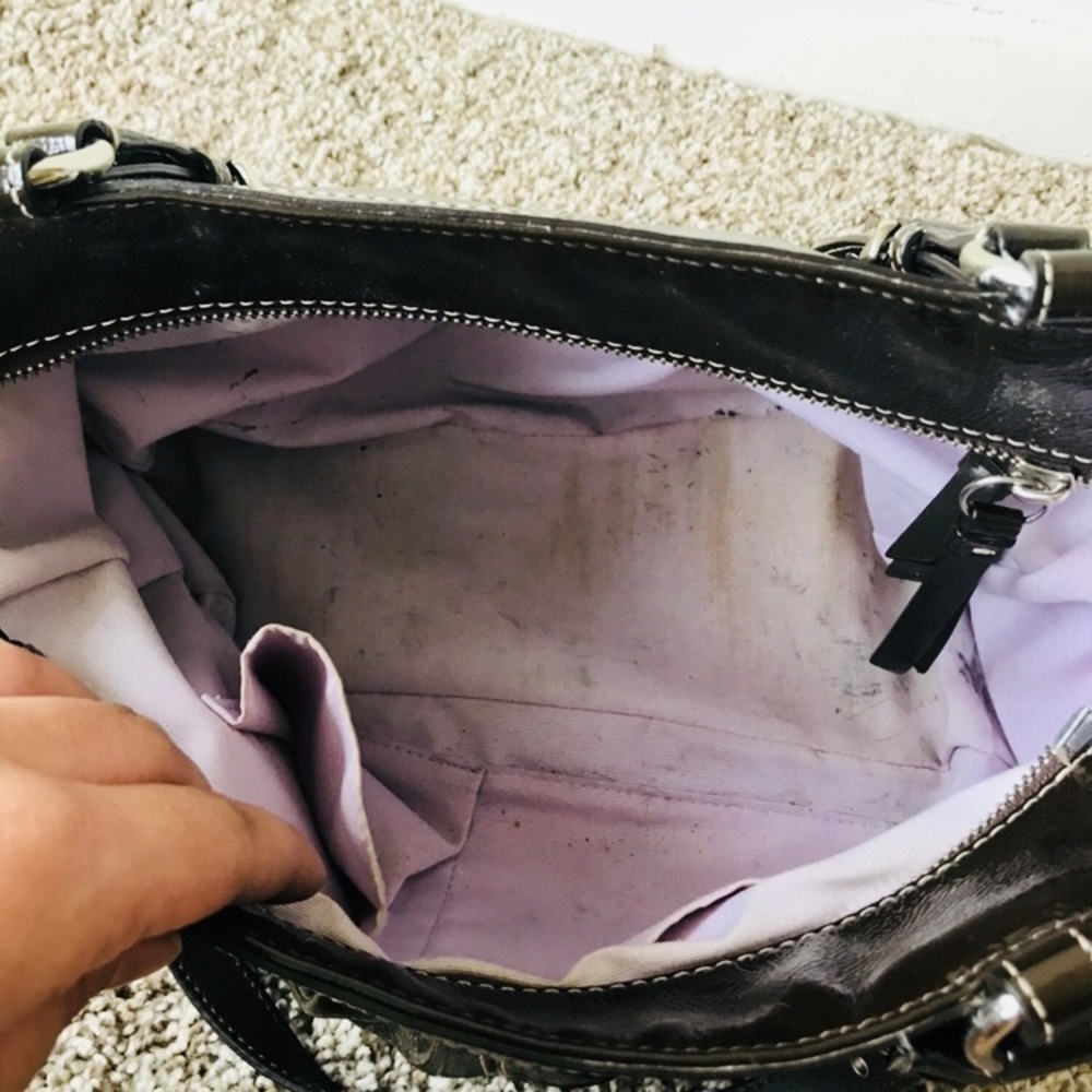 Coach Brown Leather Satchel - Picture 4 of 8